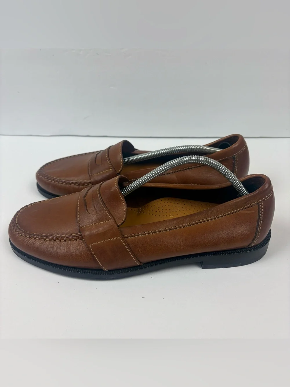 Cole Haan Pinch Prep Penny Loafer - Men's Brown Shoes Size 10.5W 01462